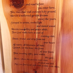 Garden Plaque - Garden Statues And Yard Art