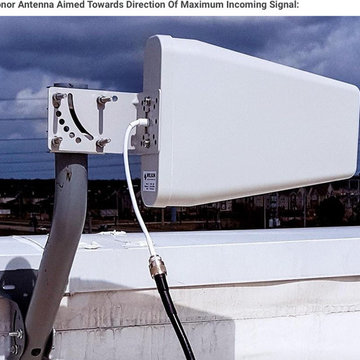 Installation of Commercial Cellular Signal Booster System in Hotel