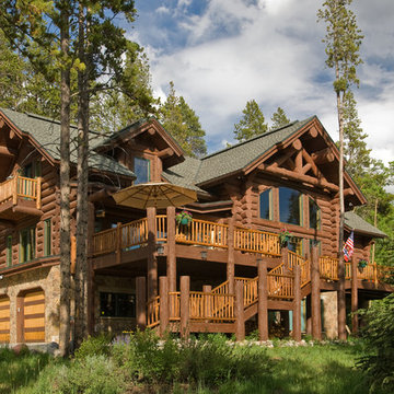 Gerhardt - Handcrafted Full-Scribe Log Home