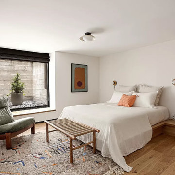 Brooklyn Heights Mid Century Platform Bed
