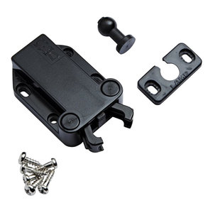 Sugatsune Lamp Touch Latch Push To Open Magnetic Catch Black
