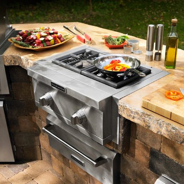 Riverside Estates - outdoor kitchen