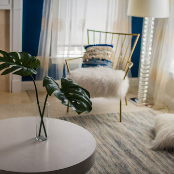 Family Room joined with a Play Room
