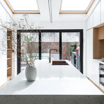 Contemporary Asian-Inspired Timber Living
