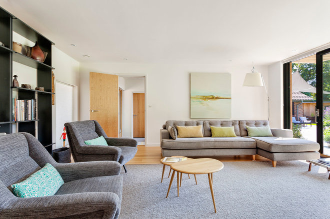 Contemporary Living Room by Penton Architects