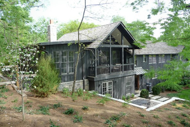 Example of a trendy exterior home design in Nashville