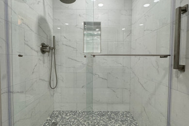 Inspiration for a modern bathroom remodel in DC Metro
