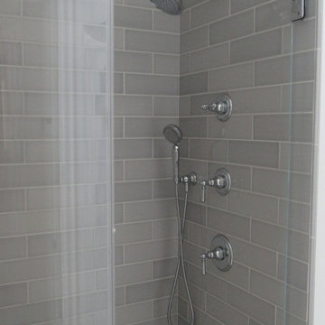 Ellie's Bathroom renovation - Custom Shower with Thermostatic Valve and Volume C