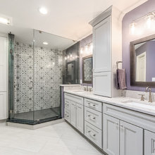 Master bath lighting