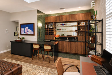 Home bar - 1950s home bar idea in Tampa