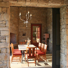 Terri outside dining