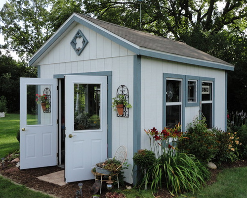 Garden Shed Color Houzz