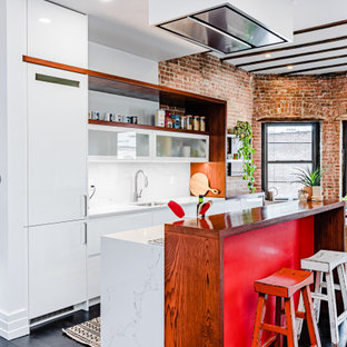 75 Beautiful Industrial Kitchen Pictures Ideas October 2020 Houzz,Simple Coffee Shop Interior Design Ideas