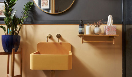 24 Wonderfully Colourful Bathroom Basins