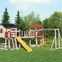 C5 Castle Playground Vinyl Playset - Kids Toys And Games