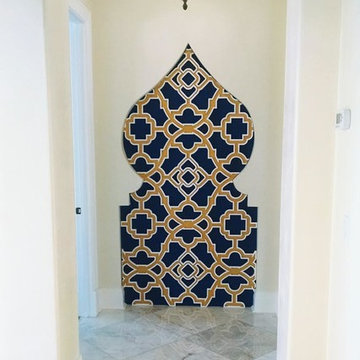 Faux Iron Ceiling and Wall Decor