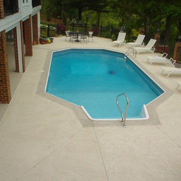 Pool deck restoration - Miller