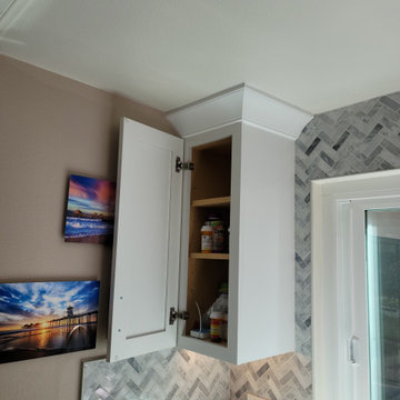 Huntington Beach Naval Themed Kitchen