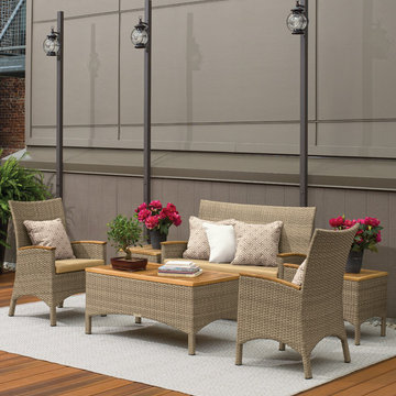 Torbay 6-Piece Loveseat & Coffee Table Chat Set