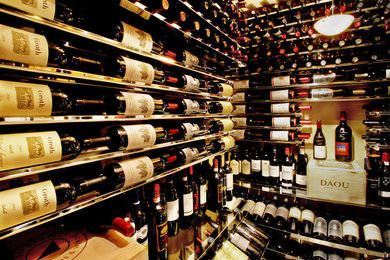 Contemporary wine cellar in Other.