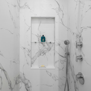 Kitchen and Three Bathroom Remodel in Battery Park