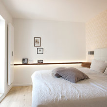 Schlafzimmer mit Bad