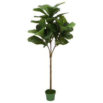 Faux 4ft Fiddle-Leaf Fig Tree