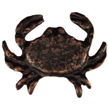 Sand Crab Cabinet Knob, Oil Rubbed Bronze