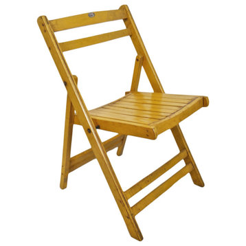 Consigned India Yellow Folding Chair