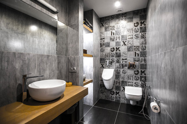 Современный Туалет by Студия дизайна и архитектуры LusiSarkis