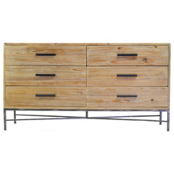 Industrial Dressers by The Khazana Home Austin Furniture Store