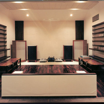 和モダンの隠れ家＋本格的オーディオルーム