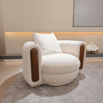 Curved Modular Sectional Sofa 5012