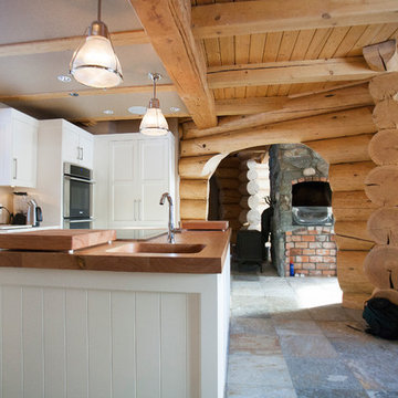 West Coast Log Home