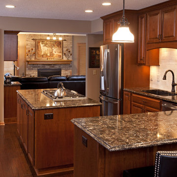 Traditional Cherry Kitchen