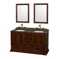 Antique Bathroom Vanities in Cherry Finish - Bathroom Vanities And Sink Consoles