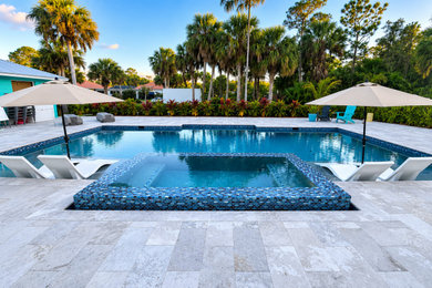 Example of a pool design in Miami