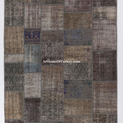 Patchwork style Up-cycled Handmade Rugs - Products