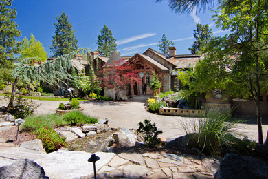 Inspiration for a craftsman home design remodel in Seattle