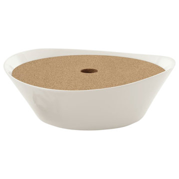 11" Eclipse Porcelain Covered Pasta Bowl