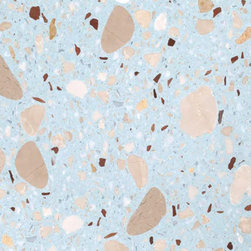 REG 4390 BLUE SKY Architectural Terrazzo Agglotech - Kitchen Countertops