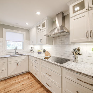Cheat Lake: Living Room and Kitchen Renovation
