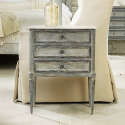 MH -Small Three Drawer Cabinet w/Marble - Products
