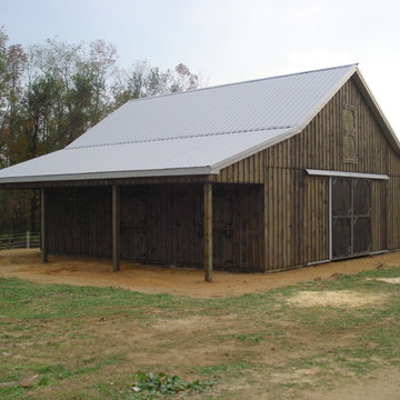 30x26 Belmont Style Horse Barn