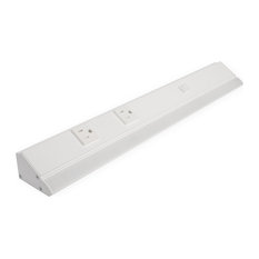 Sempria Power Strip, 1/4 W, Internal Power, White, 24.5", 3000K