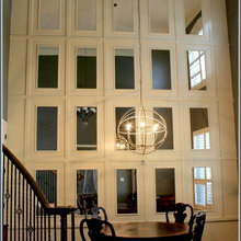 mirrored walls