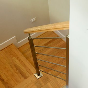 26_Modern Staircase to Private Rooftop, Arlington VA 22209