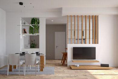 SB HOUSE - Render zona giorno