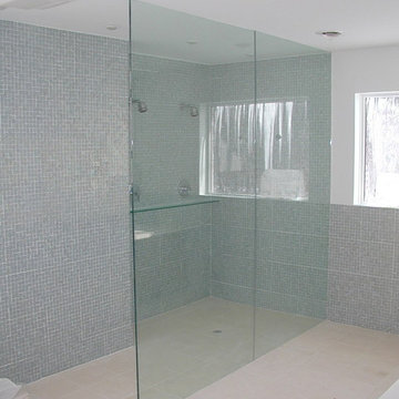 Oceanside Glass Tile Bathroom