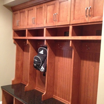 Laundry room/mudroom conversion